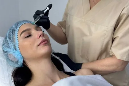 Инъекция препарата Botox 1